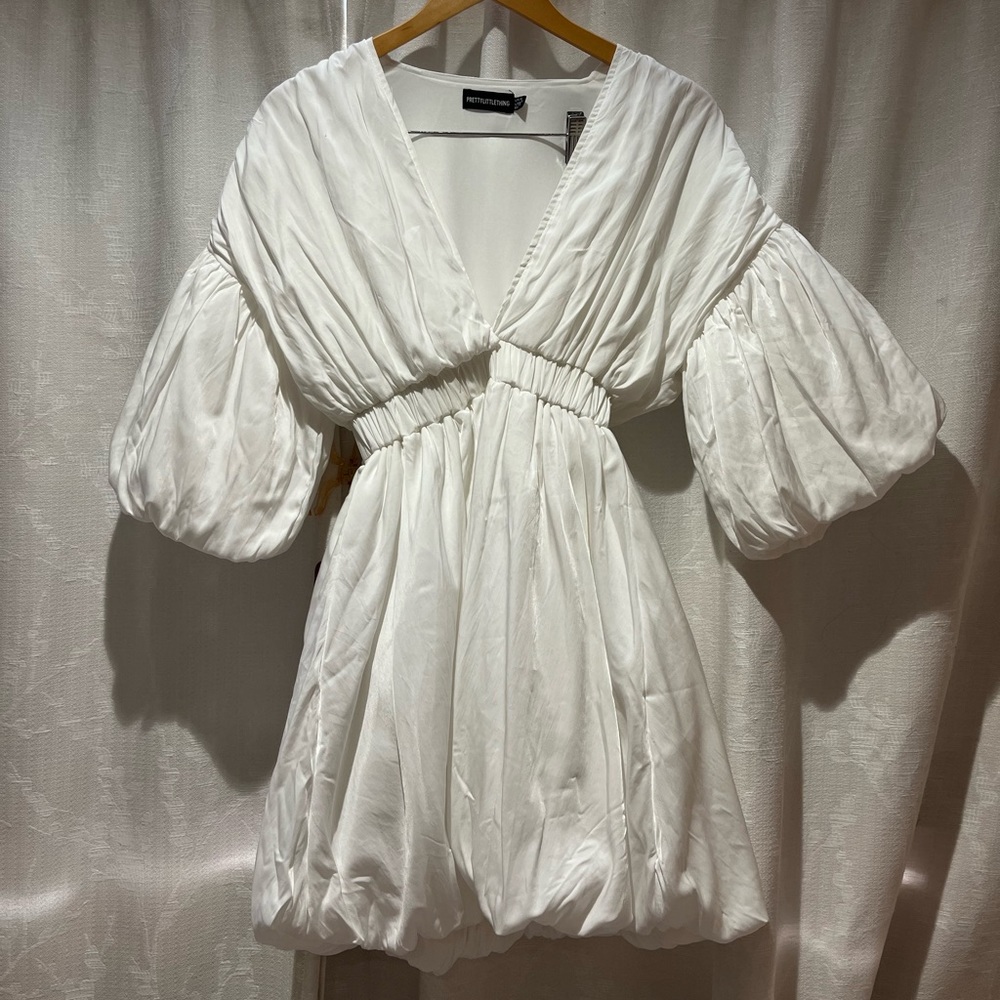 Pretty Little Thing Puff Sleeve Dress
